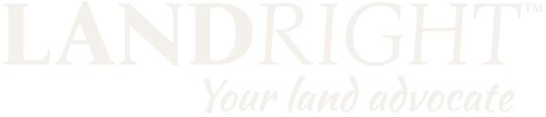 Landright Logo Cream - Your land advocate